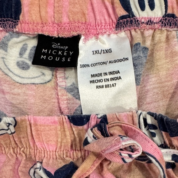 Women’s Pink Mickey Mouse Pajama Pants - Picture 3 of 3